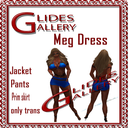 Meg Dress Bright Blue