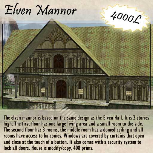 Elven Mannor tagFantasy