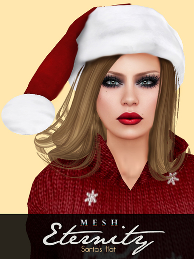 ..::Eternity::.. Mesh Unisex Santa's Hat