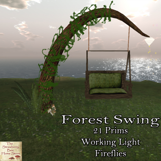 *The Strawberry Box* Forest Swing Set