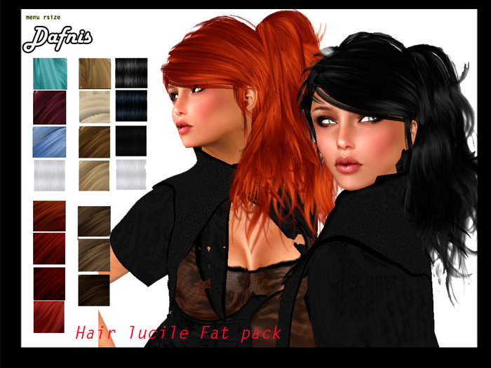 *Dafnis hair lucile fat pack 18 colours