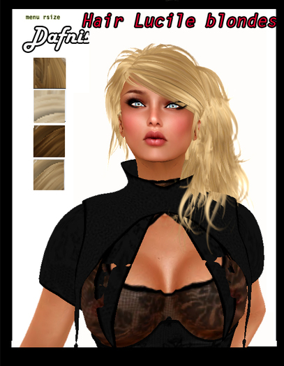 *Dafnis hair lucile  blondes