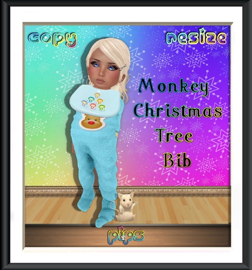 {PiP} Merry Monkeys Bib