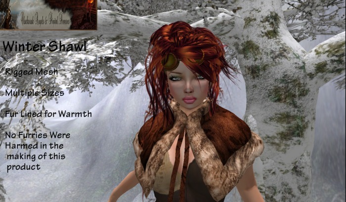 Winter Shawl Brown