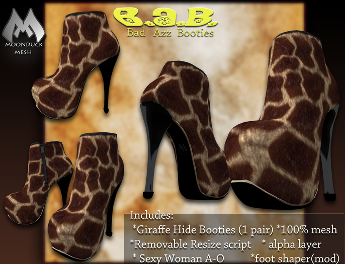 B.A.B GIRAFFE HIDE