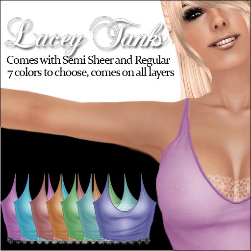 MN- Lacey Tanks Fat Pack