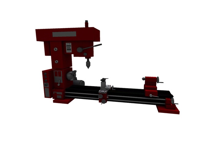 Lathe with Vert Drill Mesh Mod - Copy