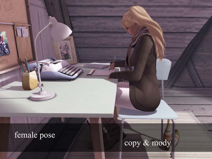 ZIPI Poses - Writing