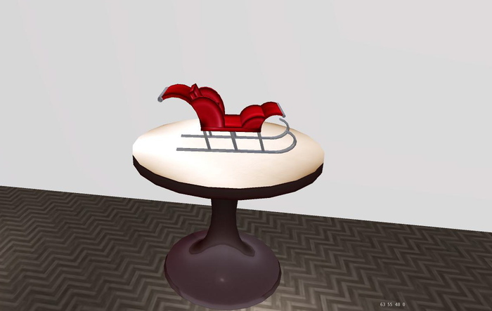 Table Size Full Perm Sleigh byGabe