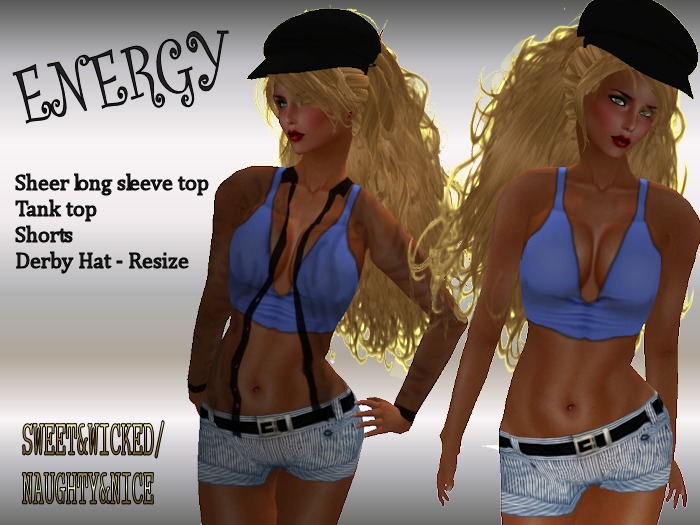 (N&N)ENERGY OUTFIT (blue)