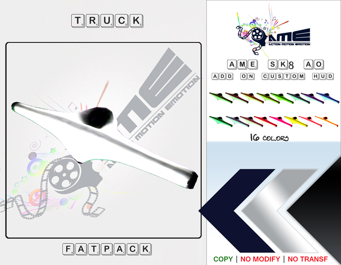 aMe- Add on Trucks (FatPack)