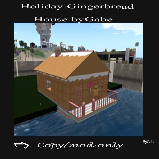 Holiday Gingerbread House byGabe