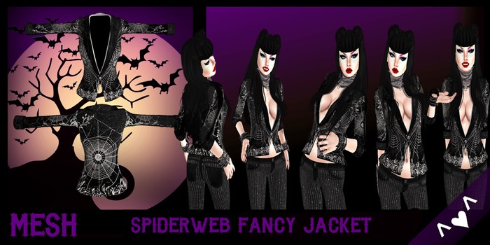 ^v^DRBC^v^Spiderweb Fancy Jacket