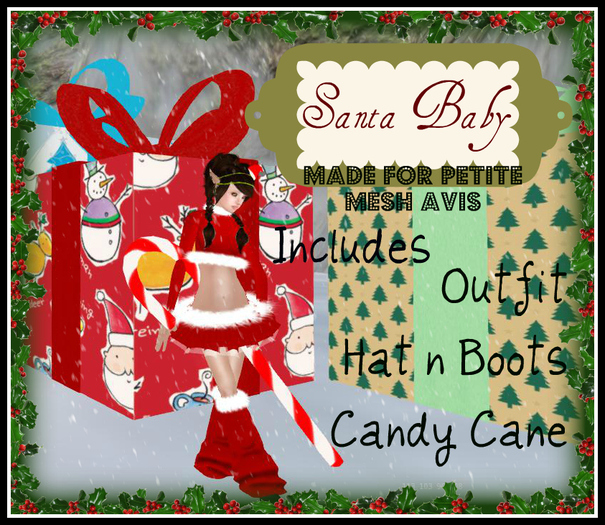 Santa Baby Petite Outfit