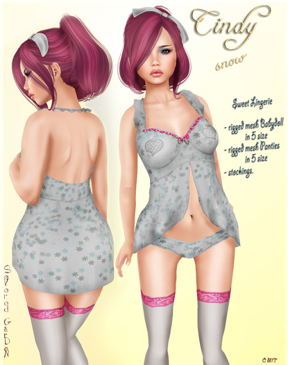 *{ SeVered GarDeN }* CINDY - snow