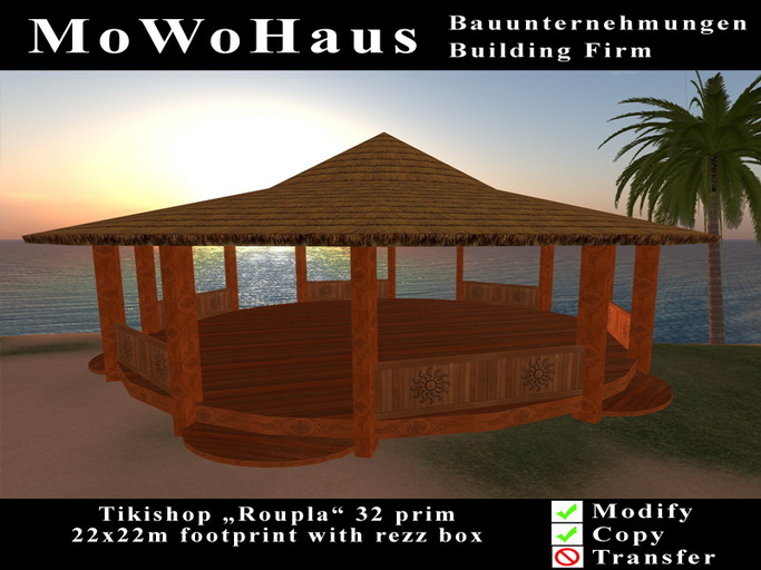 MoWoHaus Tiki shop "Roupla" (CM)