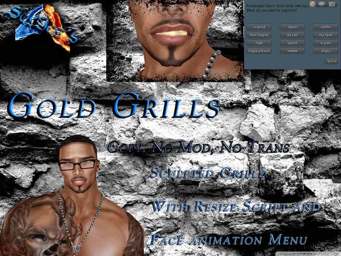 *SoL!ce's* Gold Grillz Men