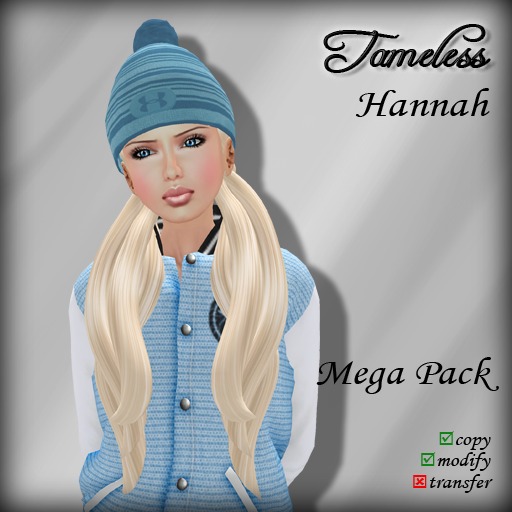 Tameless Hair Hannah (MESH) - Mega Pack