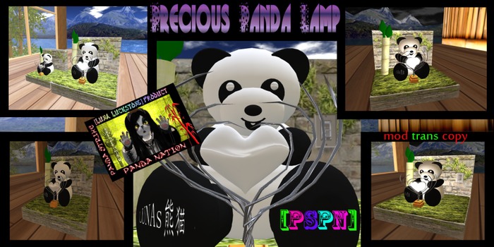 [PSPN] Precious Panda Lamp w/sound[Boxed]