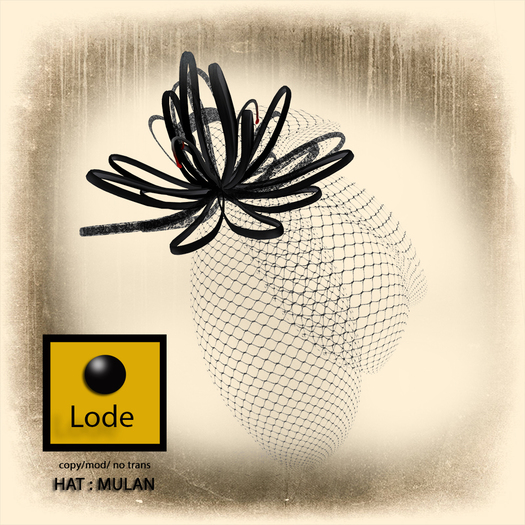 *LODE* Hat - Mulan