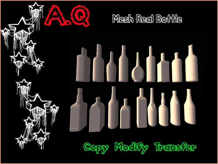 ..:A.Q:..Mesh Bottle