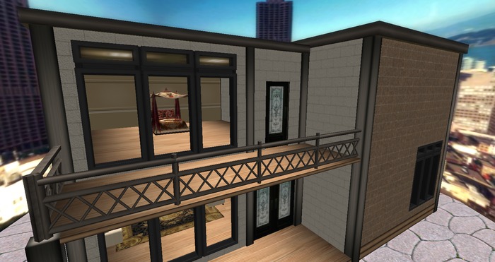 City Life 40 x 40 , 40 Prim Partial Mesh
