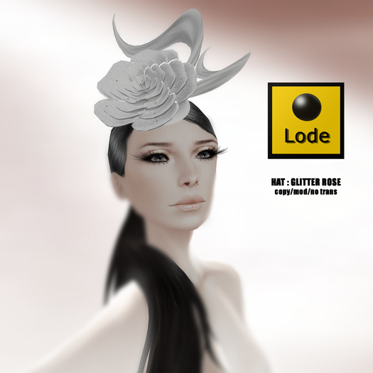 *LODE* Hat - Glitter Rose