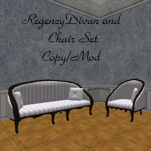 Regency Set ~Lilac Stripe~