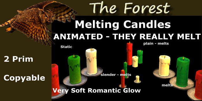 Candles Animated - They Really  Melt*