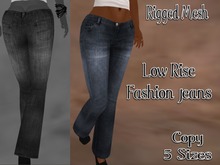 Mesh_Low Rise Jeans Virginia