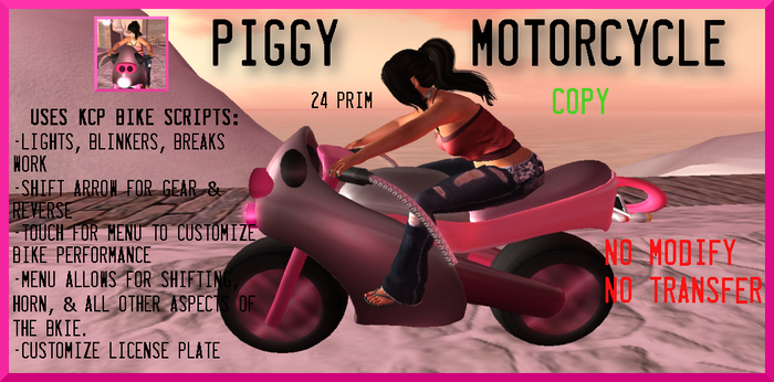 Piggy Motorcycle