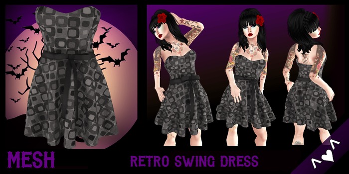 ^v^DRBC^v^Retro Swing Dress