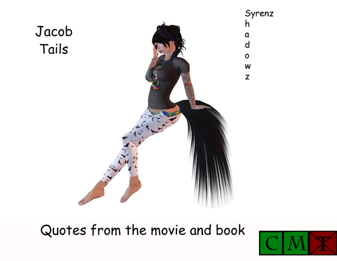 Black Jacob Twilight Tail