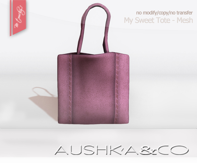 AUSHKA&CO-My Sweet Tote-Baby Pink