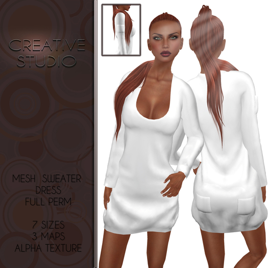 - CREATIVE STUDIO - Sweater Dress DEMO