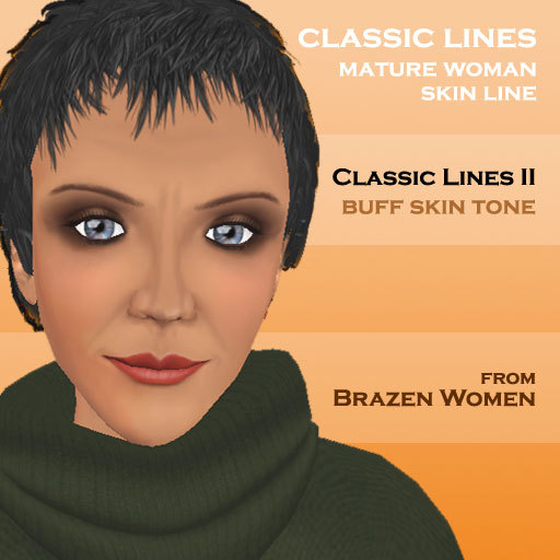 Classic Lines II - Buff Tone Aged Skin (4-Pack)