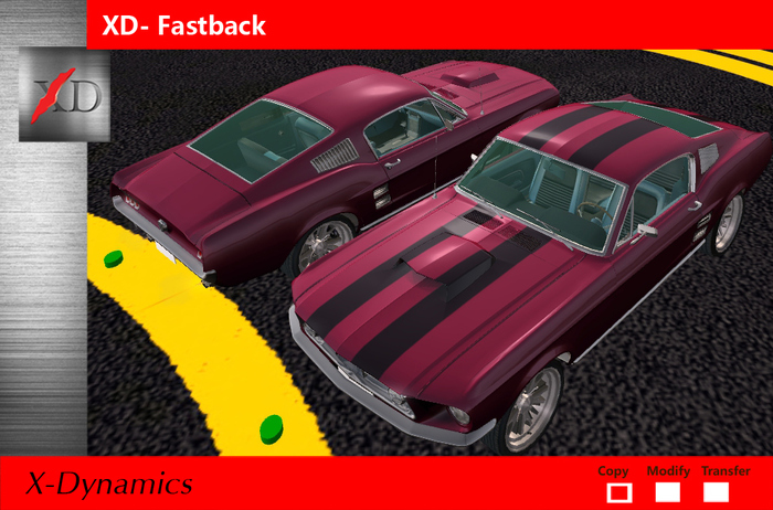 XD-Fastback Stock Mauve