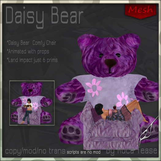 Daisy Bear Fun Chair 