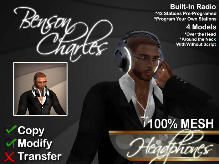 Benson Charles Headphones - With Audio