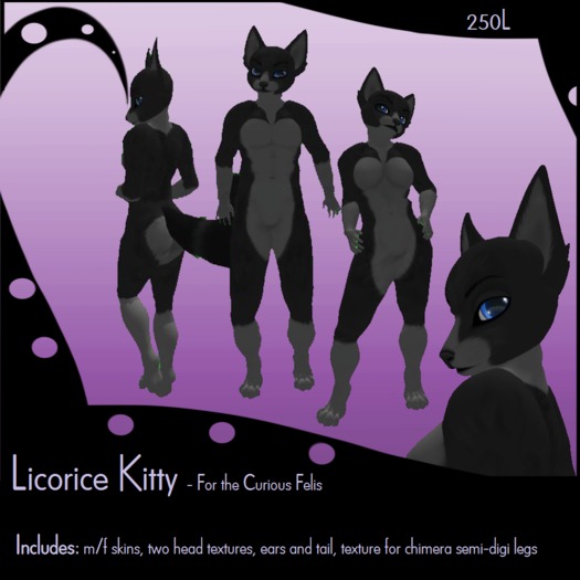 Licorice Kitty Mod for Curious Felis
