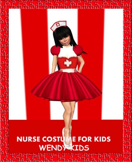 NURSE COSTUME FOR KIDS