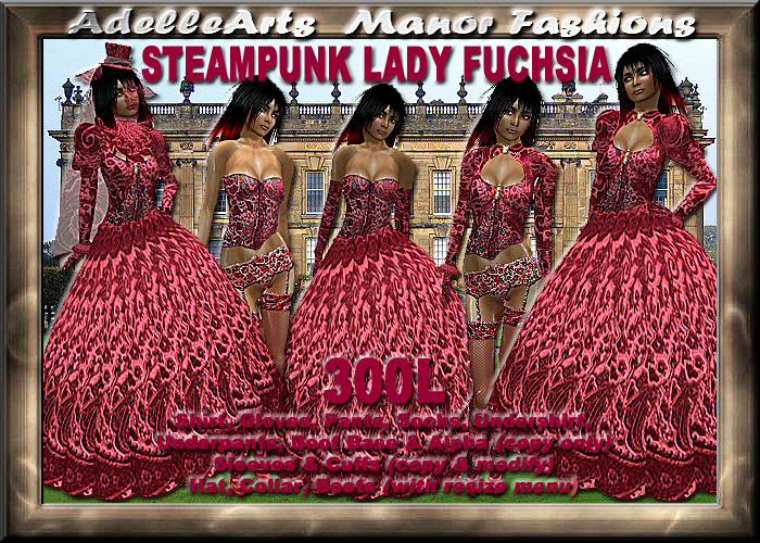 AdelleArts Lady Fuchsia