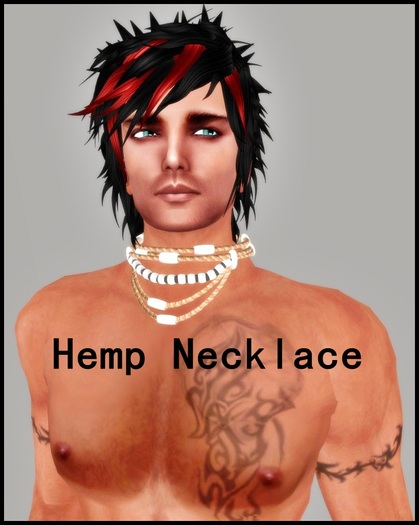 Nekish Hemp Wild Men Necklace
