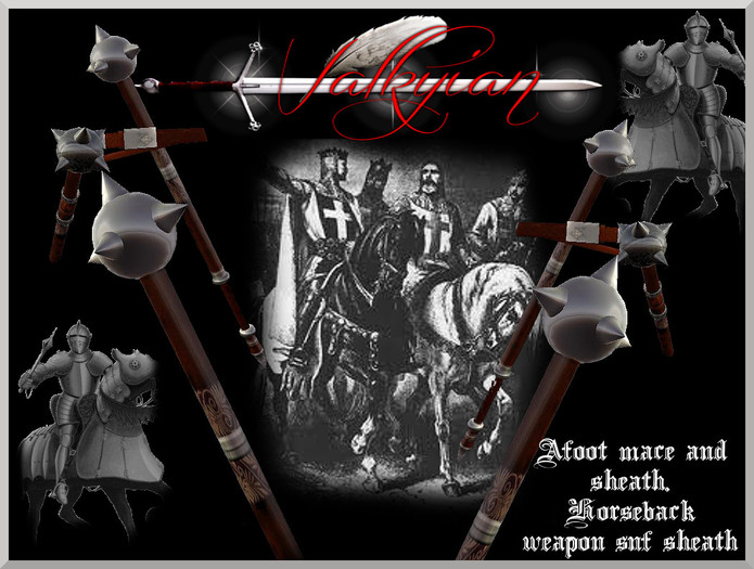 Knights Battle Mace (box)