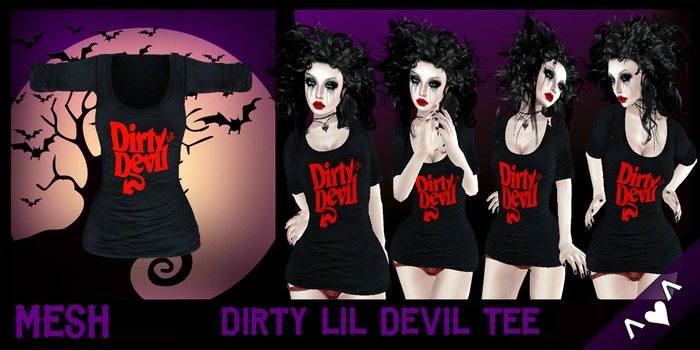 ^v^DRBC^v^Dirty Lil Devil Tee