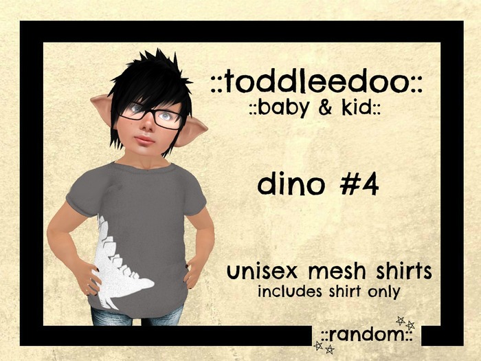 ::random:: ToddleeDoo Shirts: Dino #5
