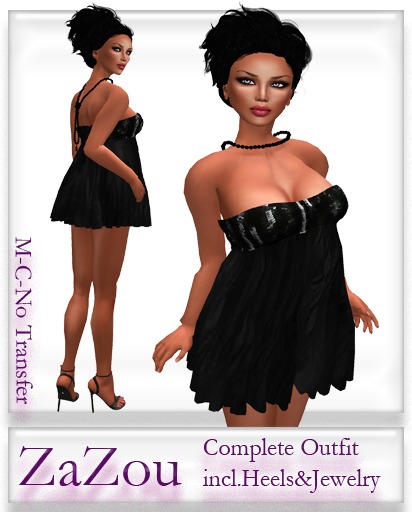 ZaZou Mesh HappyNewYear Complete Outfit 3