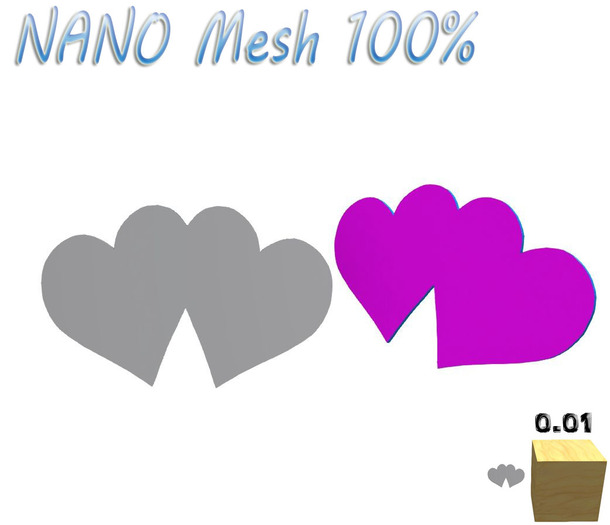 T-3D Creation [HEART  No.10] MESH - Full Perm