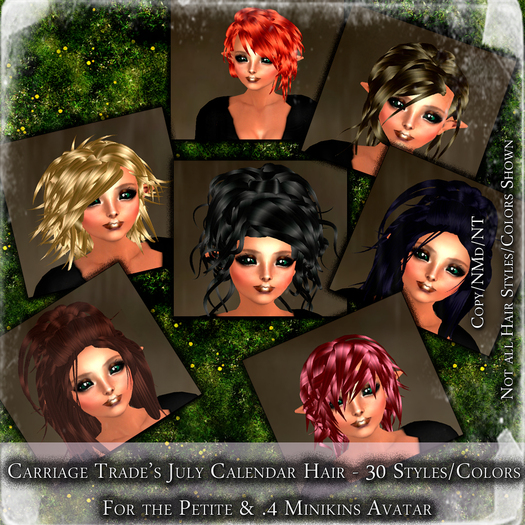 @CTM@ Calendar Hair July