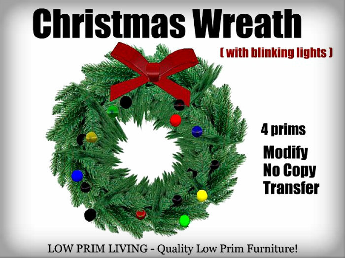 Christmas Wreath with Blinking Lights [Christmas decor, home decor, decor]